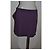 Jupe Versace Jeans Couture mélange de laine violet foncé - vue 3