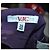Jupe Versace Jeans Couture mélange de laine violet foncé - vue 4