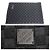 Sciarpa Louis Vuitton Neo Petit Damier Nero - vista 3
