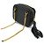 Bolsa de ombro de couro Baby Lou da Saint Laurent Preto - vista 2