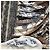 Hermès Bufanda plisada de seda twill con estampado Sous Le Cèdre en marrón / marfil multi Castaño - vista 6