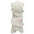 Gestuftes Blumenspitze-Kleid Alexis White Weiß - Ansicht 3