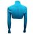 Alaïa Alaia türkisfarbener cropped glänzender Crinoline-Cardigan Blau - Ansicht 3