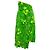 Falda midi asimétrica plisada con estampado floral verde de Balenciaga