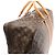 Borsa da viaggio Louis Vuitton Sirius 60 in tela Monogram marrone M41402 Beige - vista 5