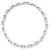 Louis Vuitton Collana Monogram Chain m00307 Argento