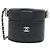 Borsa a spalla in agnello nero Chanel AP1573