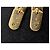 Orecchini Gucci a 3 livelli in oro giallo 18k e diamanti - vista 5