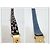 Cintura Chanel Clover CC Blu Navy Denim Oro Gold hardware - vista 12