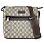 Borsa Gucci GG Supreme marrone tela e pelle Marrone chiaro Marrone scuro