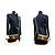 Portafoglio Gucci GG Marmont in pelle di vitello marrone e oro Gold hardware - vista 5
