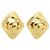 Orecchini a clip dorati Chanel D'oro