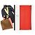 Borsa Shopper Fendi FF Zucca Jacquard Marrone Rosso - vista 5