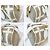 Fendi Borsa a mano Selleria Horse Bianco Crudo - vista 9