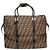 Fendi Borsa a spalla incrociata Zucca Travel Marrone