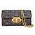 Louis Vuitton Cartera Sarah Turnlock Etoile Castaño