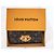 Louis Vuitton Cartera Sarah Turnlock Etoile Castaño - vista 6