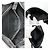 Borsa messenger Prada in nylon e pelle Saffiano nera Nero - vista 5