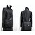 Borsa messenger Prada in nylon e pelle Saffiano nera Nero - vista 6