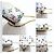 Louis Vuitton Monogram Multicolore Wallet White Leather - view 5