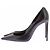 Saint Laurent Décolleté in pelle nera Nero - vista 3