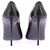 Saint Laurent Décolleté in pelle nera Nero - vista 5