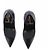 Saint Laurent Décolleté in pelle nera Nero - vista 6