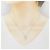 Autre Marque Collana a Croce con Diamanti in Oro Bianco Au750 Argento - vista 6