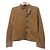 Autre Marque Chaqueta de cuero BCBGMAXAZRIA Castaño
