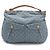Borsa a spalla in denim Monogram Louis Vuitton Blu