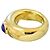 Chaumet 18k Gelbgold Dome-Ring mit blauem Saphir-Cabochon Golden - Ansicht 2