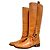 Céline Reitstiefel aus Leder Braun