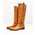 Céline Reitstiefel aus Leder Braun - Ansicht 2