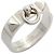 Hermes Hermès Collier de Chien Silver 925 Band Ring