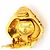 Orecchini Clip Mademoiselle di Chanel D'oro - vista 5