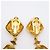 Orecchini Clip Mademoiselle di Chanel D'oro - vista 7