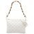 Coussin PM in pelle di agnello bianco con monogramma in rilievo Louis Vuitton