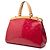 Louis Vuitton Rosso Monogram Vernis Brea MM - vista 2