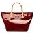 Louis Vuitton Rosso Monogram Vernis Bellevue PM