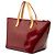 Louis Vuitton Rosso Monogram Vernis Bellevue PM - vista 2