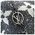 Scrunchie in denim jacquard Monogram Louis Vuitton Marrone - vista 4