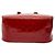 Borsa Summit Drive in Monogram Vernis di Louis Vuitton Rosso - vista 3