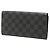 Portafoglio Damier Graphite Louis Vuitton Nero - vista 2
