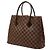 Borsa Tote Damier Kensington di Louis Vuitton Marrone Damier ebene - vista 2