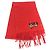 Sciarpa in cashmere-seta Gucci BOSCO Rosso - vista 2