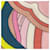 Hermès Sciarpa Jean 140 Faubourg Rainbow HERMES Rosa Multicolore - vista 13