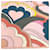 Hermès Sciarpa Jean 140 Faubourg Rainbow HERMES Rosa Multicolore - vista 14