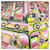 Hermès Sciarpa Jean 140 Faubourg Rainbow HERMES Rosa Multicolore - vista 8