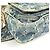 Bum bag in denim Monogram Louis Vuitton Blu Monogramma - vista 6