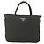 Prada Vintage Zip-Handtasche aus Tessuto Khaki